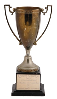 1923 Babe Ruth Home Run Trophy Presented to Los Angeles HR Champion Victor Orsatti  